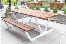 2038-8 Central Park Table with Seats
